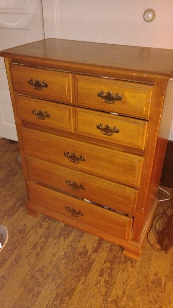 Village Square Solid Wood Dresser Measures
