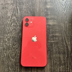 Red Iphone 12 64gb