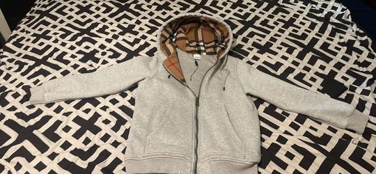 Burberry London Gray Full-Zip Hoodie Size M $110 OBO/TRADE
