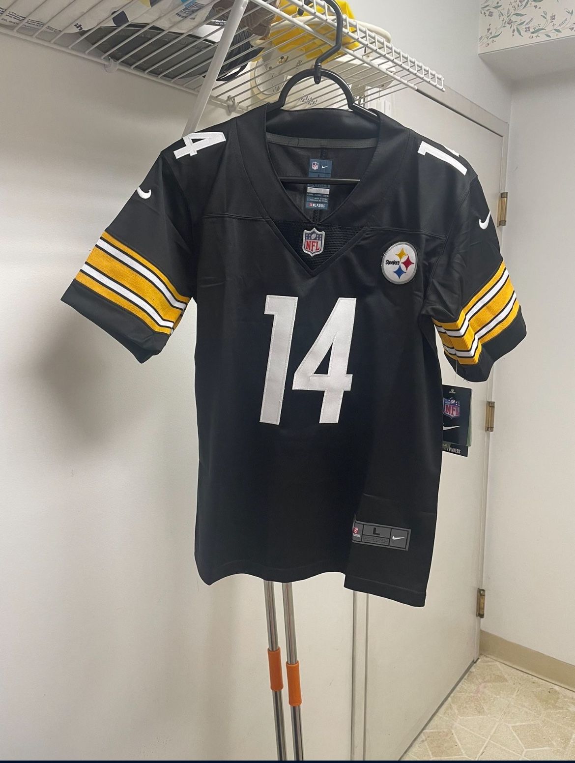 Youth Pittsburgh Steelers Pickens stitched jersey size Small up to xl