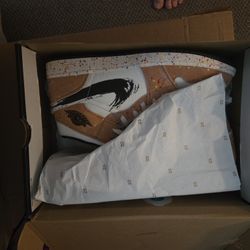Brushstoke Jordan 13 Sneakers
