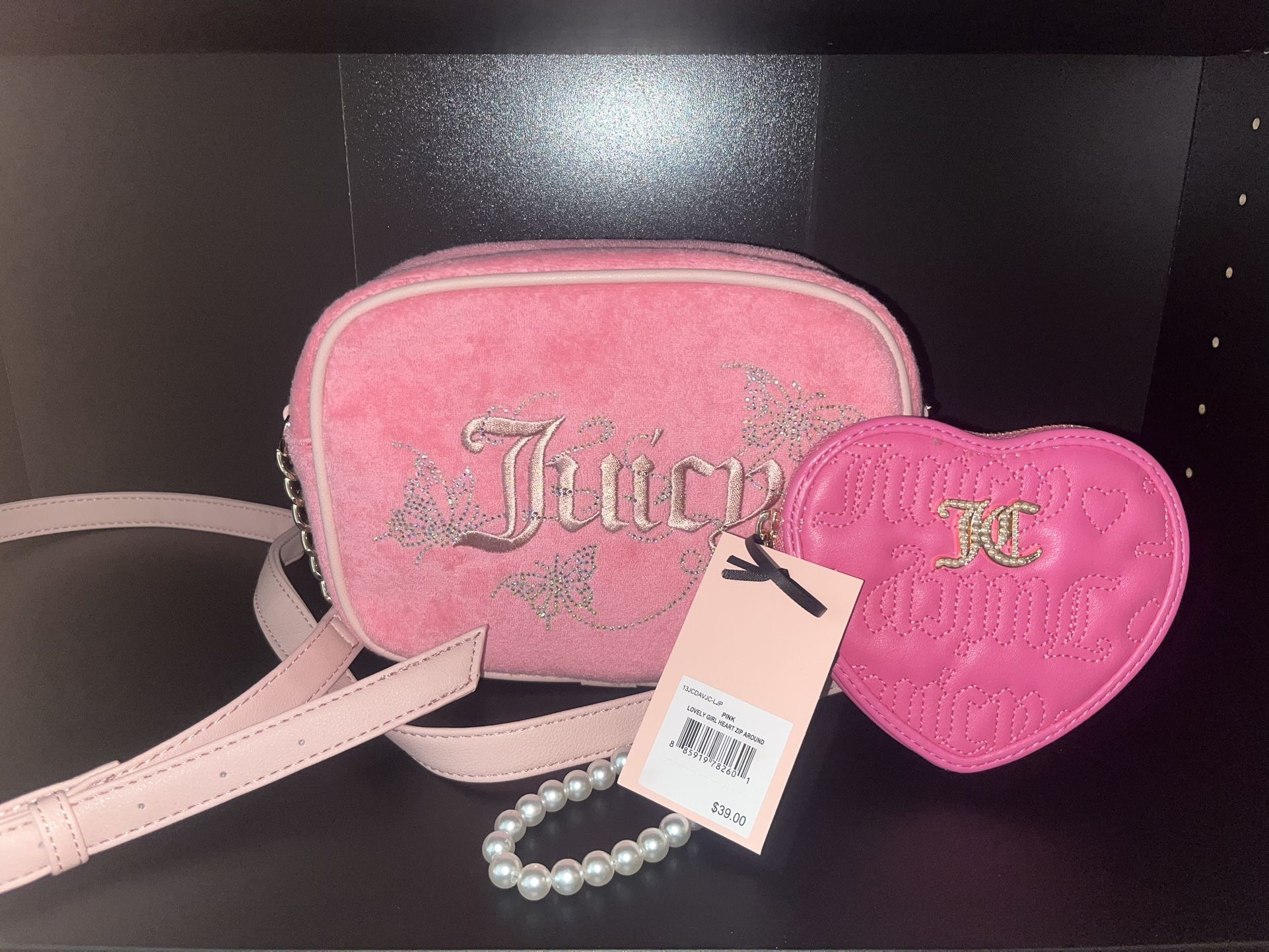 Pink Juicy Couture Bag And Wallet
