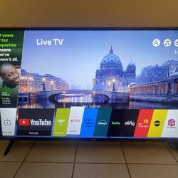  LG 55 Inch  4K UHD Smart TV