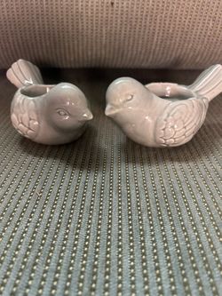Bird candle holders