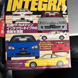 Old Japanese Honda Integra No.2 Hyper Rev Magazine Vol.62 Dc5 Type-r Tuning