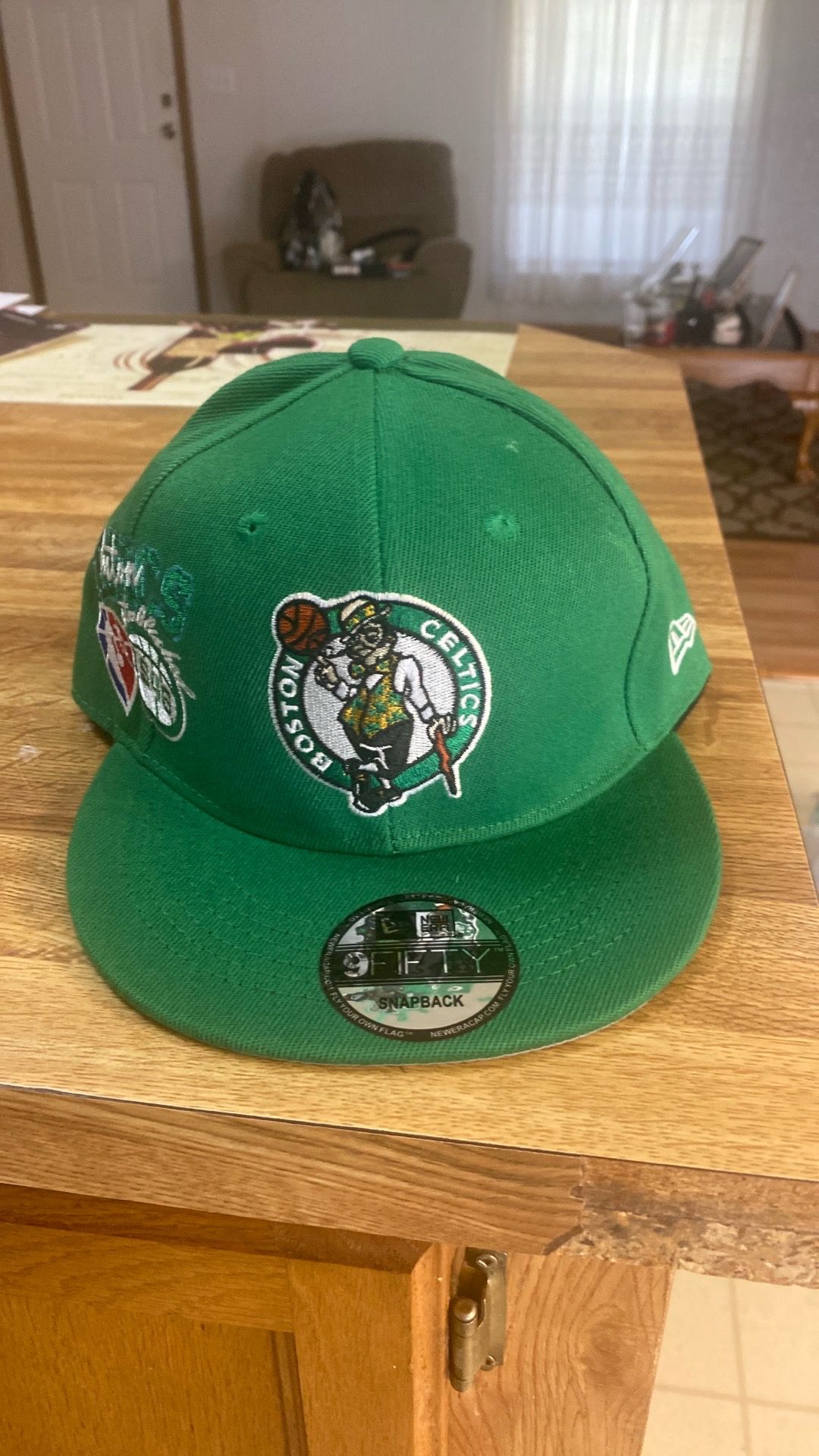 Boston Celtics snapback hat
