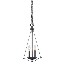 Biscayne Bronze 2 Light Pendant 