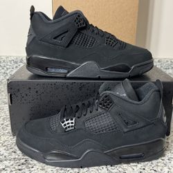 Air Jordan Retro 4 Black Cat Sz 9.5