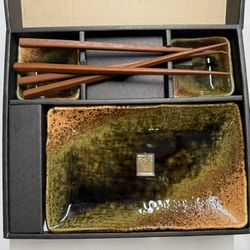 Ceramic  Sushi Set For 2
