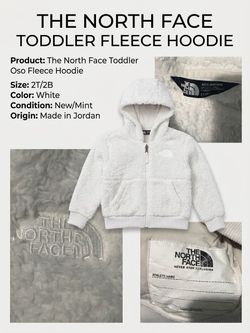 The North Face Toddler Oso Fleece Hoodie size 2t