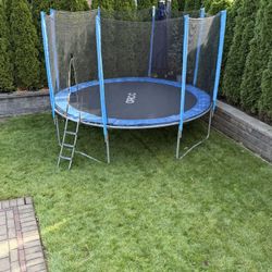 Trampoline For Sale 12ft)ORCC 15 14 12 10 8FT Trampolines 450 LBS Weight 