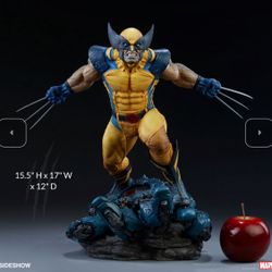Wolverine Sideshow Statue 