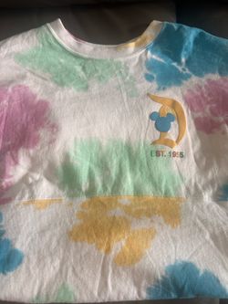 Disney Disneyland Resort Tie Dye Spirit Jersey Size Medium