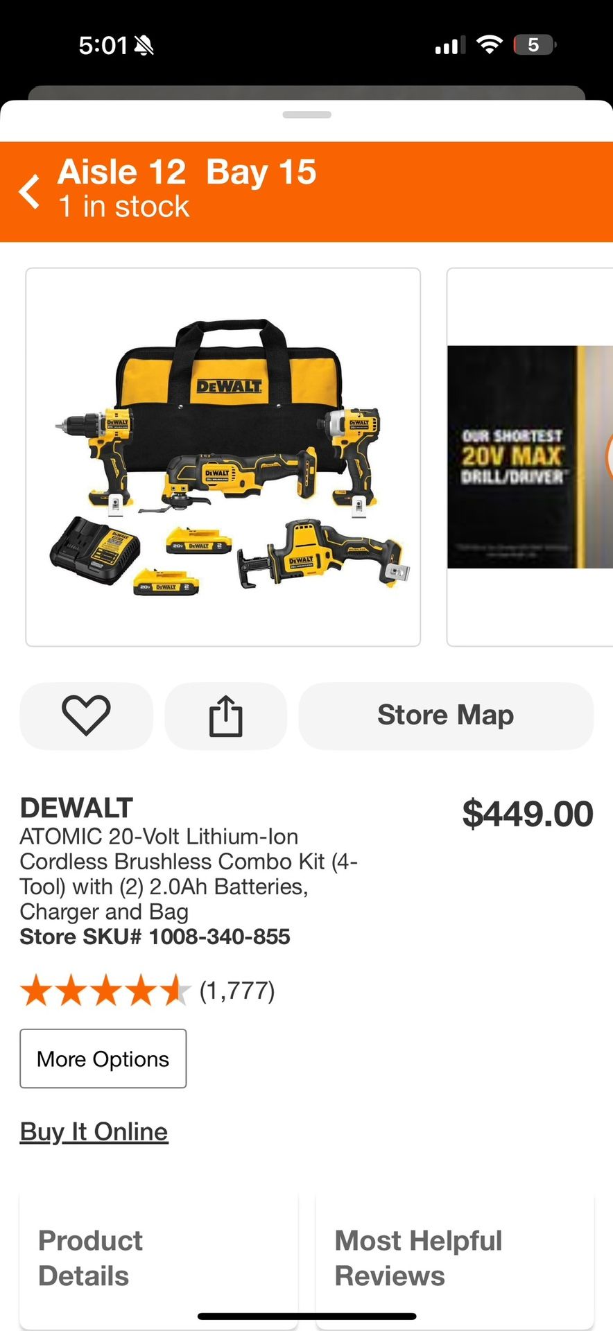 Dewalt Tool Set 