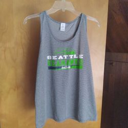 Seattle Seahawks Tank Top Women's Large
