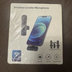 New Wireless Clip On Microphone 
