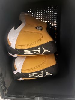 Air Jordan XIV Wheat Gold Sneakers