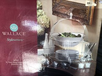 31 piece porcelain set