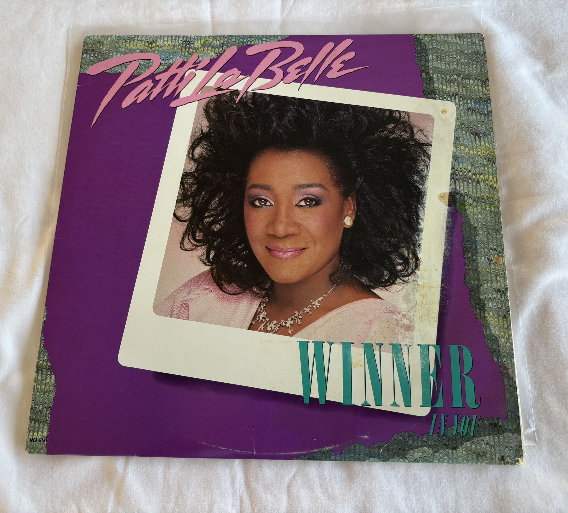 Patti LaBelle Winner In You 1986 LP Vinyl Record ultrasonic cleaned  RNB