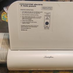 Electric Hole Punch