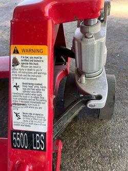 ULINE PALLET JACK LIKE NEW