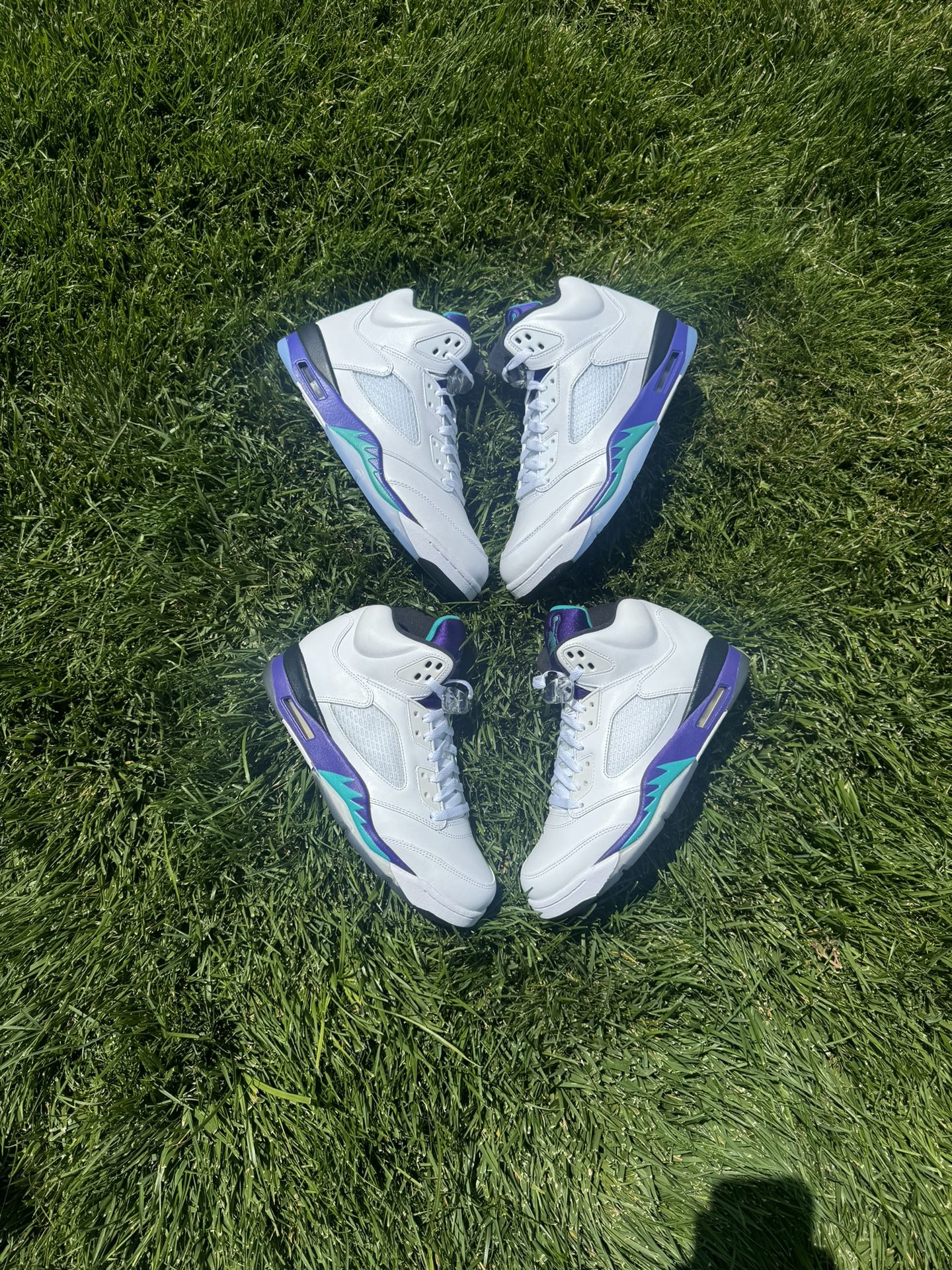 Retro Jordan 5 “ Grape “ Sz 10 & 11.5