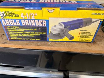 New grinder, new 1/2 inch socket set and more