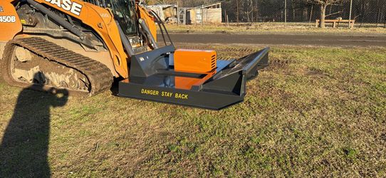 NEW 72” Wolverine brush cutter, bush hog for Skid steer