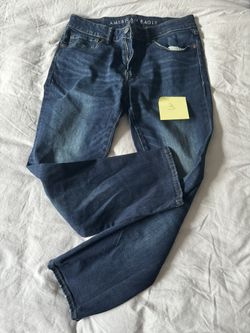 Americans Eagle men jeans size 32x30 slim straight, Airflex+ New
