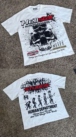 Path To Paradise White Hellstar  T-Shirt