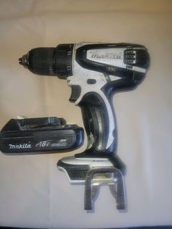 Makita drill and battery