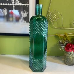 Antique Green Bottle