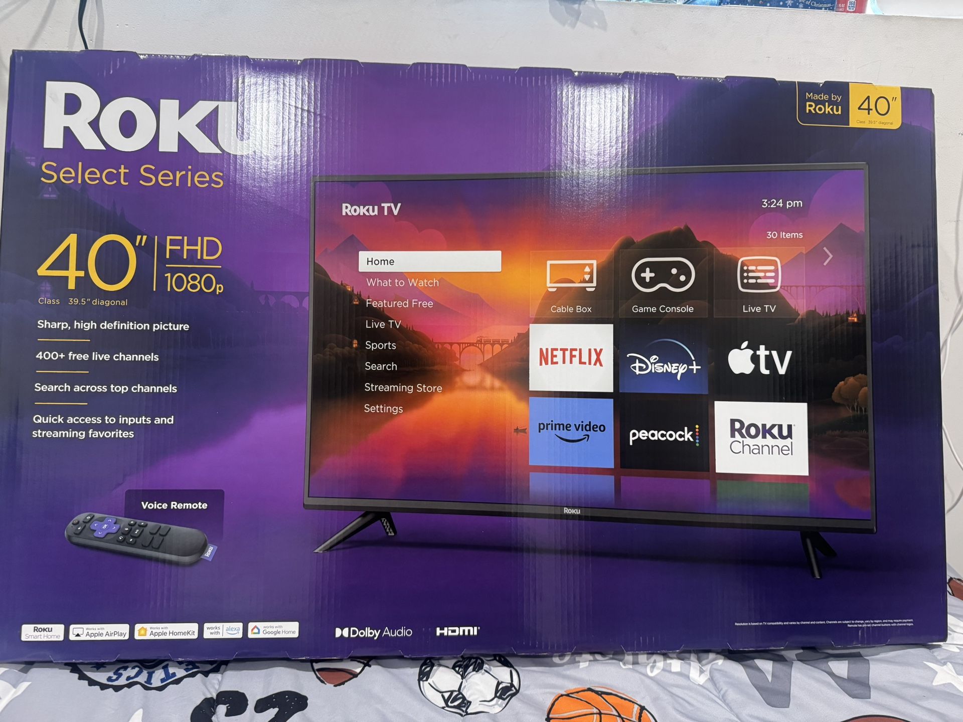 40” Roku Tv