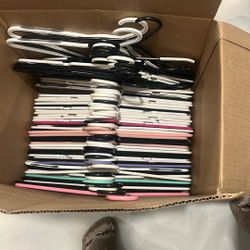 Box Of Plastic Hangers