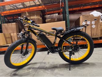 26-inch fat tire electric bicycle