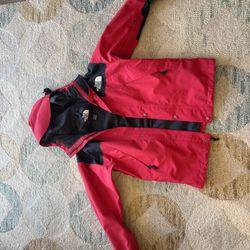 North Face Goretex Mountain Jacket red small