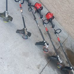 TROY BILT  GAS 4 CICCLE STRING TRIMMER  EACH USED (((EACH ) 
