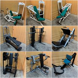 Tons Of Gym Equipment- Squat Rack, Leg Press, Full Gym, Smith Machine, Home Gym, Pullover, Benches, Curl / Extension, Hack Squat