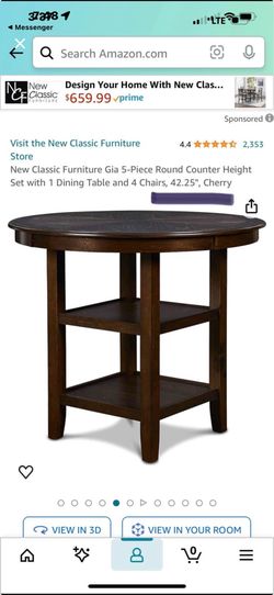 counter height table
