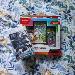 Pokemon Lot Black Bolt & First Partners Series 2