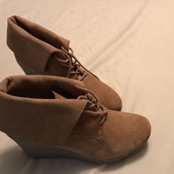 Wedge Boots, Size 11