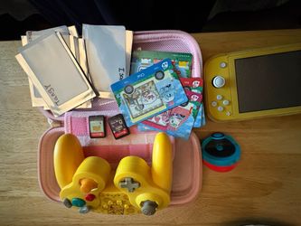 Switch lite yellow