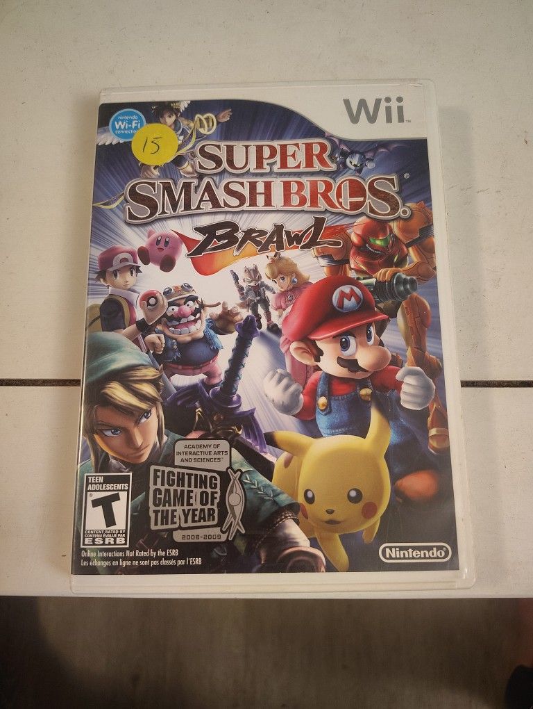 Wii Super Smash Bros Brawl