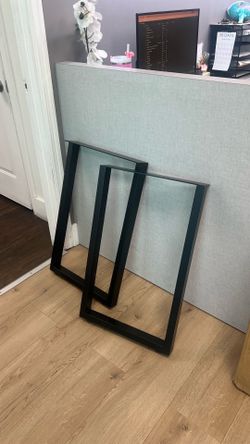 Powder coated table base 29L x17.45W