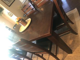 Table and chairs