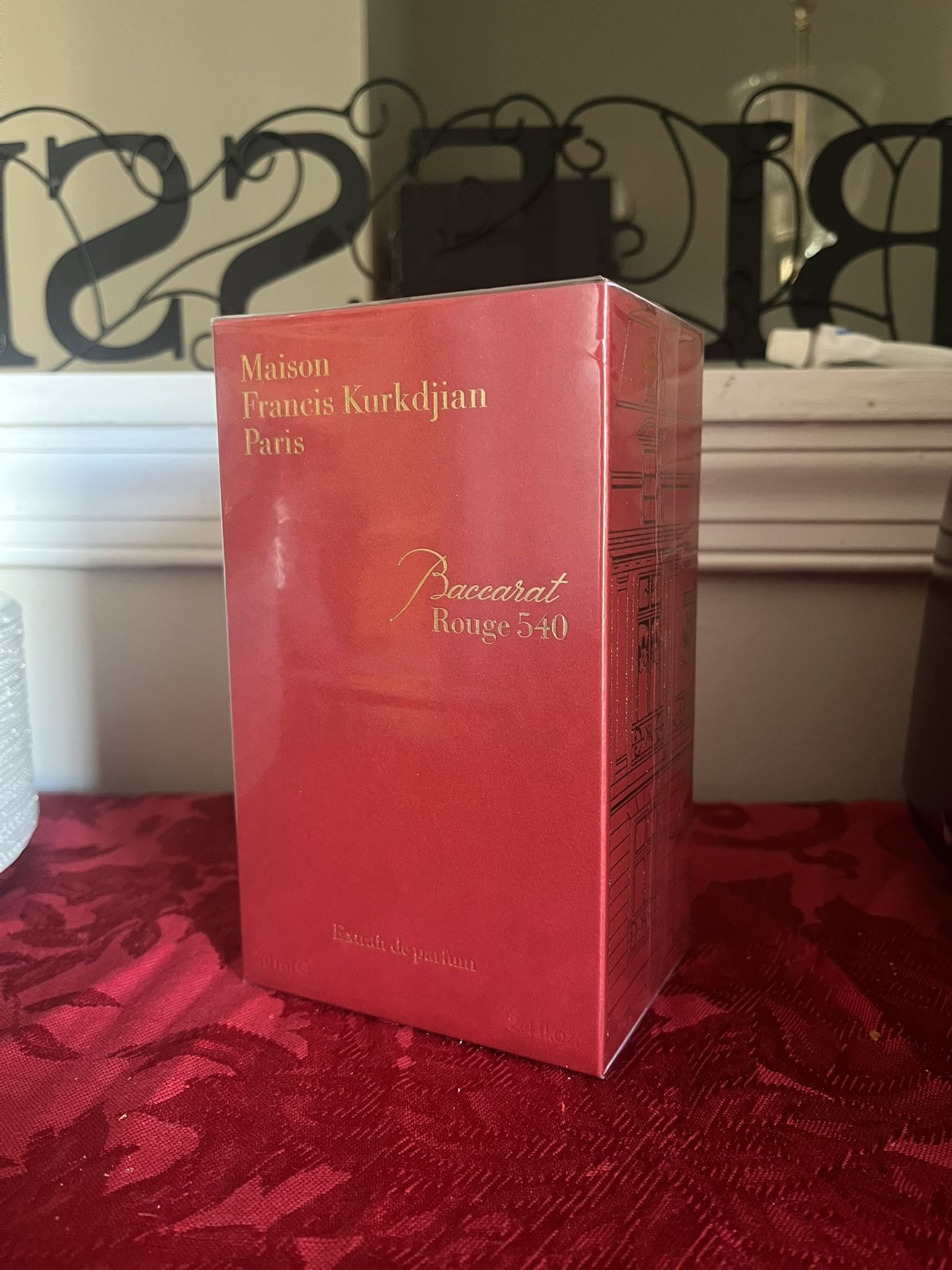 Maison Francis Kurkdjian Baccarat Rouge 540 Extrait de Parfum 2.4 oz/ 70 Ml