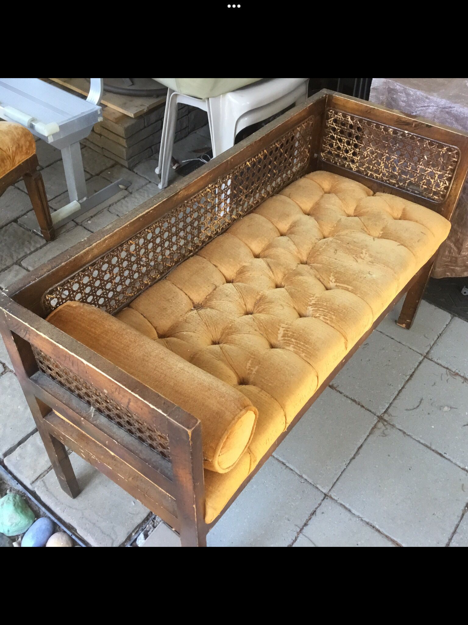 Antique Bench And Chair