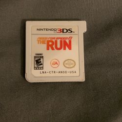 Need For Speed The Run 3DS game