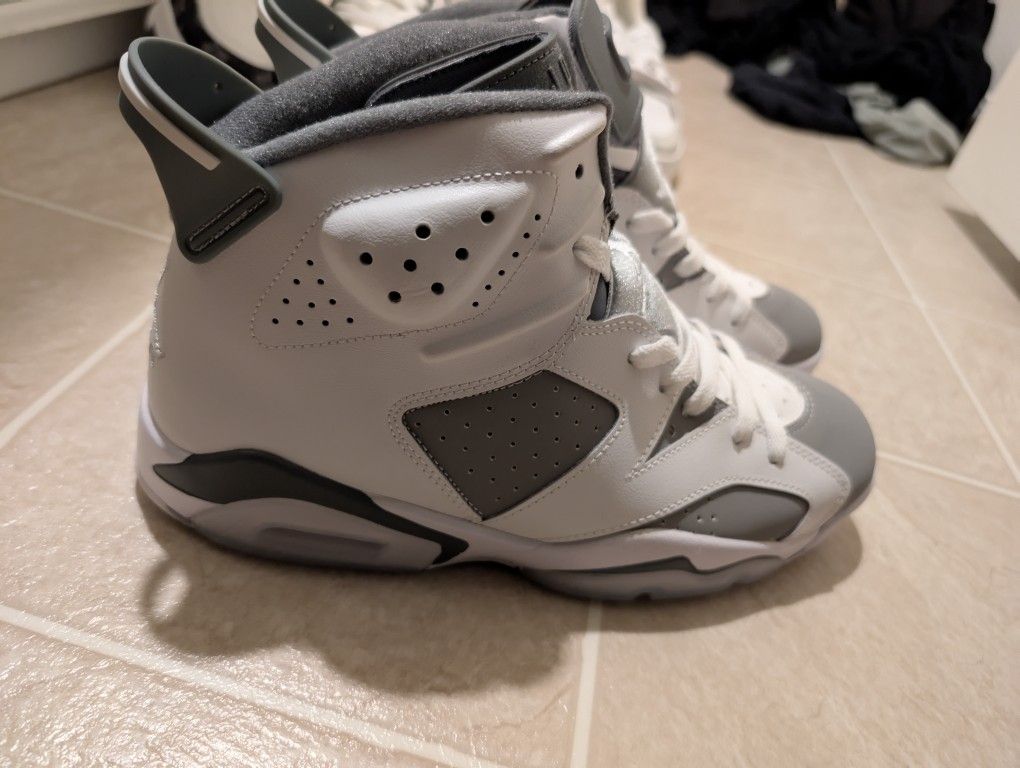 Aj6 White And Gray
