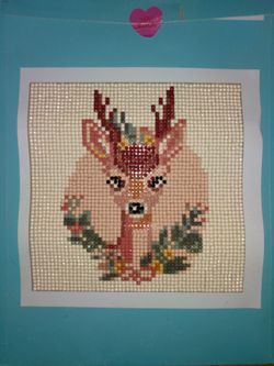 Diamond Painted Doe